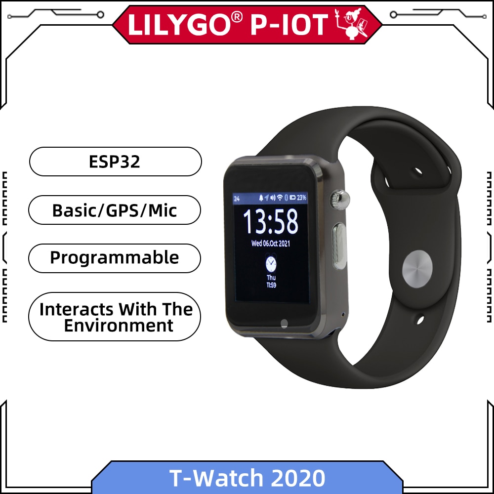 LILYGOT-Watch 2020 ESP32    ġ, 1.54 ġ ġ ÷, α׷   ȯ ȣۿ